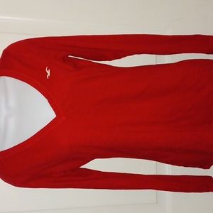 Hollister red shirt